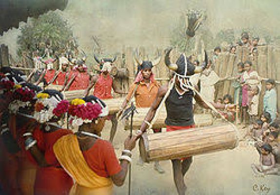 मुरिया जनजाति का अद्भुत मावोपाटा नृत्य  