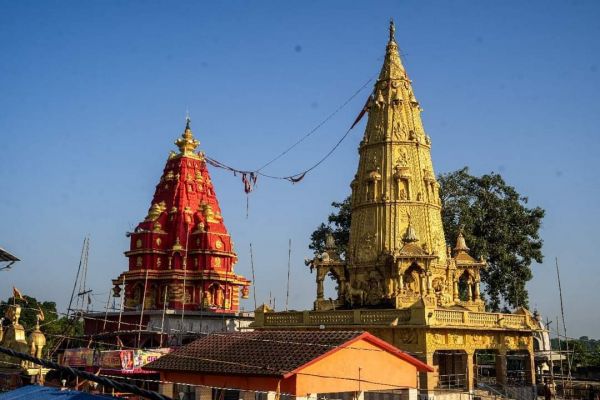  मां खड्गेश्वरी काली मंदिर में शंखनाद से हुआ नववर्ष की शुरुआत