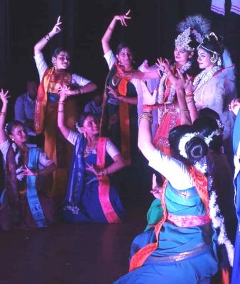 वास्तविक अनुभूति करा गयी “कृष्णामृत“ नृत्य नाटिका