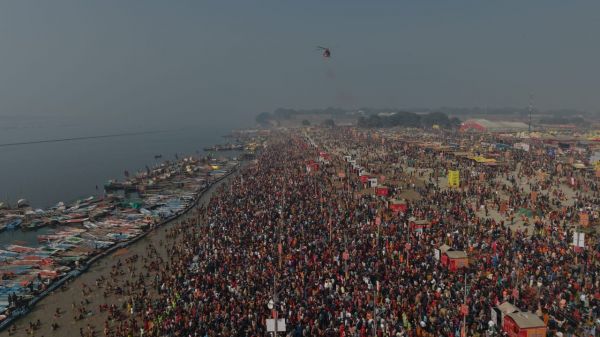 माघ मेले में बसंत पंचमी का पवित्र स्नान &ndash; 2026